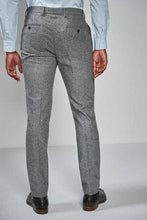 Load image into Gallery viewer, Grey Slim Fit Donegal Suit: Trousers - Allsport