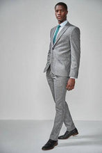 Load image into Gallery viewer, Grey Slim Fit Donegal Suit: Trousers - Allsport
