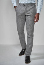 Load image into Gallery viewer, Grey Slim Fit Donegal Suit: Trousers - Allsport