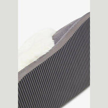 Load image into Gallery viewer, Grey Suede Mule Slippers - Allsport