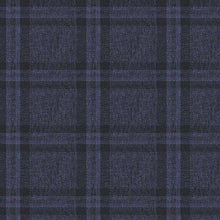 Load image into Gallery viewer, Blue Skinny Fit Check Suit: Trousers - Allsport