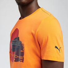 Load image into Gallery viewer, Porsche Legacy Graphic Men's Tee - Carrot - Allsport