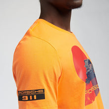 Load image into Gallery viewer, Porsche Legacy Graphic Men's Tee - Carrot - Allsport
