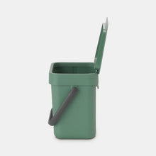Load image into Gallery viewer, BRABANTIA Sort & Go Waste Bin 3L Fir Green