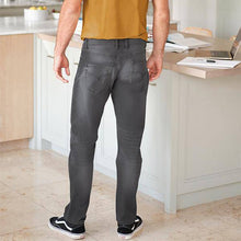 Load image into Gallery viewer, Dark Grey Slim Fit Motion Flex Stretch Jeans - Allsport