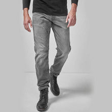 Load image into Gallery viewer, Dark Grey Slim Fit Motion Flex Stretch Jeans - Allsport