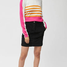 Load image into Gallery viewer, Black Cord Mini Skirt - Allsport