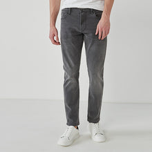 Load image into Gallery viewer, Dark Grey Slim Fit Motion Flex Stretch Jeans - Allsport