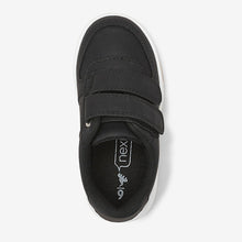 Load image into Gallery viewer, Black Strap Touch Fastening Shoes (Kids) - Allsport