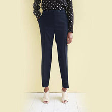 Load image into Gallery viewer, Navy Tailored Slim Trousers - Allsport