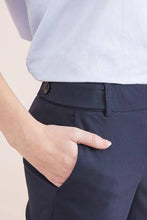 Load image into Gallery viewer, Navy Tailored Slim Trousers - Allsport