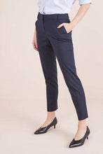 Load image into Gallery viewer, Navy Tailored Slim Trousers - Allsport
