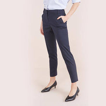 Load image into Gallery viewer, Navy Tailored Slim Trousers - Allsport