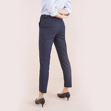 Load image into Gallery viewer, Navy Tailored Slim Trousers - Allsport