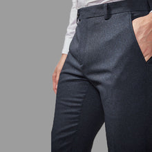 Load image into Gallery viewer, Navy Skinny Fit Puppytooth Trousers - Allsport