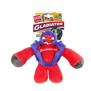 Red
'Gladiator'
Squeaker Inside'
M size
Plush/TPR - Allsport
