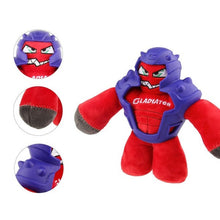 Load image into Gallery viewer, Red
&#39;Gladiator&#39;
Squeaker Inside&#39;
M size
Plush/TPR - Allsport

