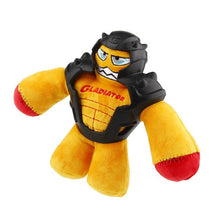 Load image into Gallery viewer, Yellow
&#39;Gladiator&#39;
Squeaker Inside&#39;
M size
Plush/TPR - Allsport
