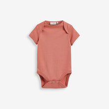 Load image into Gallery viewer, Dusky Pink Baby 5 Pack Essential Short Sleeve Bodysuits (0mths-18mths) - Allsport