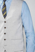 Load image into Gallery viewer, Light Grey Stretch Marl Waistcoat - Allsport
