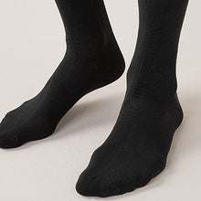 Load image into Gallery viewer, Black Signature Bambou 8 Pack Socks - Allsport