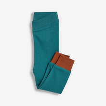 Load image into Gallery viewer, Teal / Blue Dino 3 Pack Snuggle Pyjamas (9mths-6yrs) - Allsport