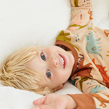 Load image into Gallery viewer, Teal / Blue Dino 3 Pack Snuggle Pyjamas (9mths-6yrs) - Allsport