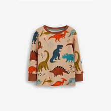 Load image into Gallery viewer, Teal / Blue Dino 3 Pack Snuggle Pyjamas (9mths-6yrs) - Allsport