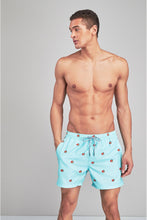 Load image into Gallery viewer, MINT FISH PRINT SWIM SHORTS - Allsport