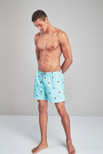 Load image into Gallery viewer, MINT FISH PRINT SWIM SHORTS - Allsport