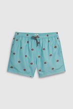 Load image into Gallery viewer, MINT FISH PRINT SWIM SHORTS - Allsport