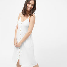 Load image into Gallery viewer, SI WHITE BTN SHRT DR - Allsport