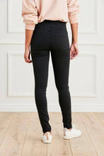 Load image into Gallery viewer, Black Super Stretch Soft Sculpt Pull-On Denim Leggings - Allsport