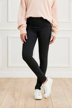 Load image into Gallery viewer, Black Super Stretch Soft Sculpt Pull-On Denim Leggings - Allsport