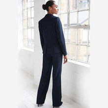 Load image into Gallery viewer, Navy Single Breasted Tailored Fit Jacket - Allsport