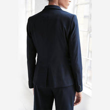 Load image into Gallery viewer, Navy Single Breasted Tailored Fit Jacket - Allsport