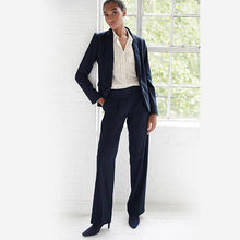 Load image into Gallery viewer, Navy Single Breasted Tailored Fit Jacket - Allsport