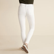 Load image into Gallery viewer, White Ripped Skinny Jeans - Allsport