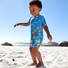 Load image into Gallery viewer, Blue Toy Story Sunsafe Swimsuit (3mths-5yrs) - Allsport
