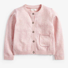 Load image into Gallery viewer, Pink Marl Cardigan (3mths-5yrs) - Allsport