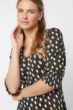 Load image into Gallery viewer, Monochrome Spot Vintage Style Dress - Allsport