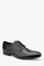 Load image into Gallery viewer, BLACK LEATHER DERBY SHOES - Allsport