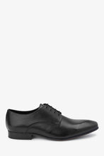Load image into Gallery viewer, BLACK LEATHER DERBY SHOES - Allsport