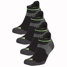 Load image into Gallery viewer, Black Next Active Cushioned Socks 4 Pack