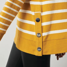 Load image into Gallery viewer, Ochre Yellow Longline Cosy Lightweight Jumper - Allsport