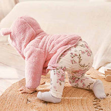Load image into Gallery viewer, Pink Cosy Fleece Bear Baby Jacket (0mths-18mths)
