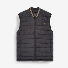 Load image into Gallery viewer, Navy Shower Resistant Tipped Gilet