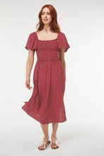 Load image into Gallery viewer, Berry Spot Off The Shoulder Dress - Allsport