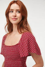 Load image into Gallery viewer, Berry Spot Off The Shoulder Dress - Allsport