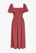 Load image into Gallery viewer, Berry Spot Off The Shoulder Dress - Allsport